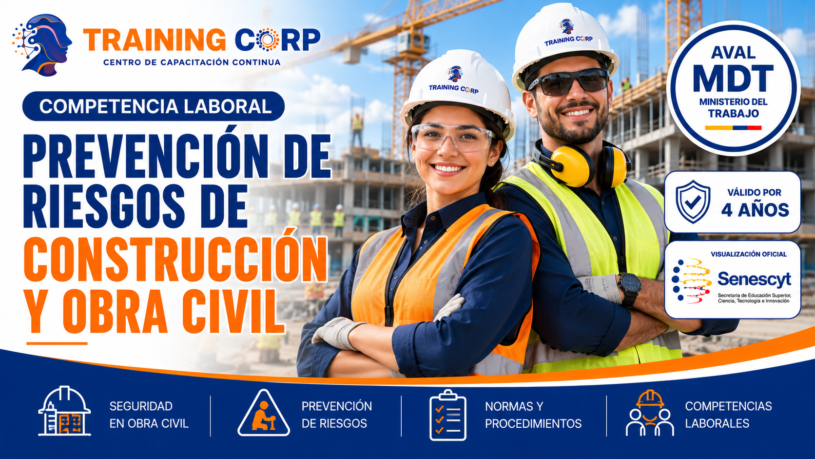 Prevención de Riesgos Laborales en Construcción y Obra Civil