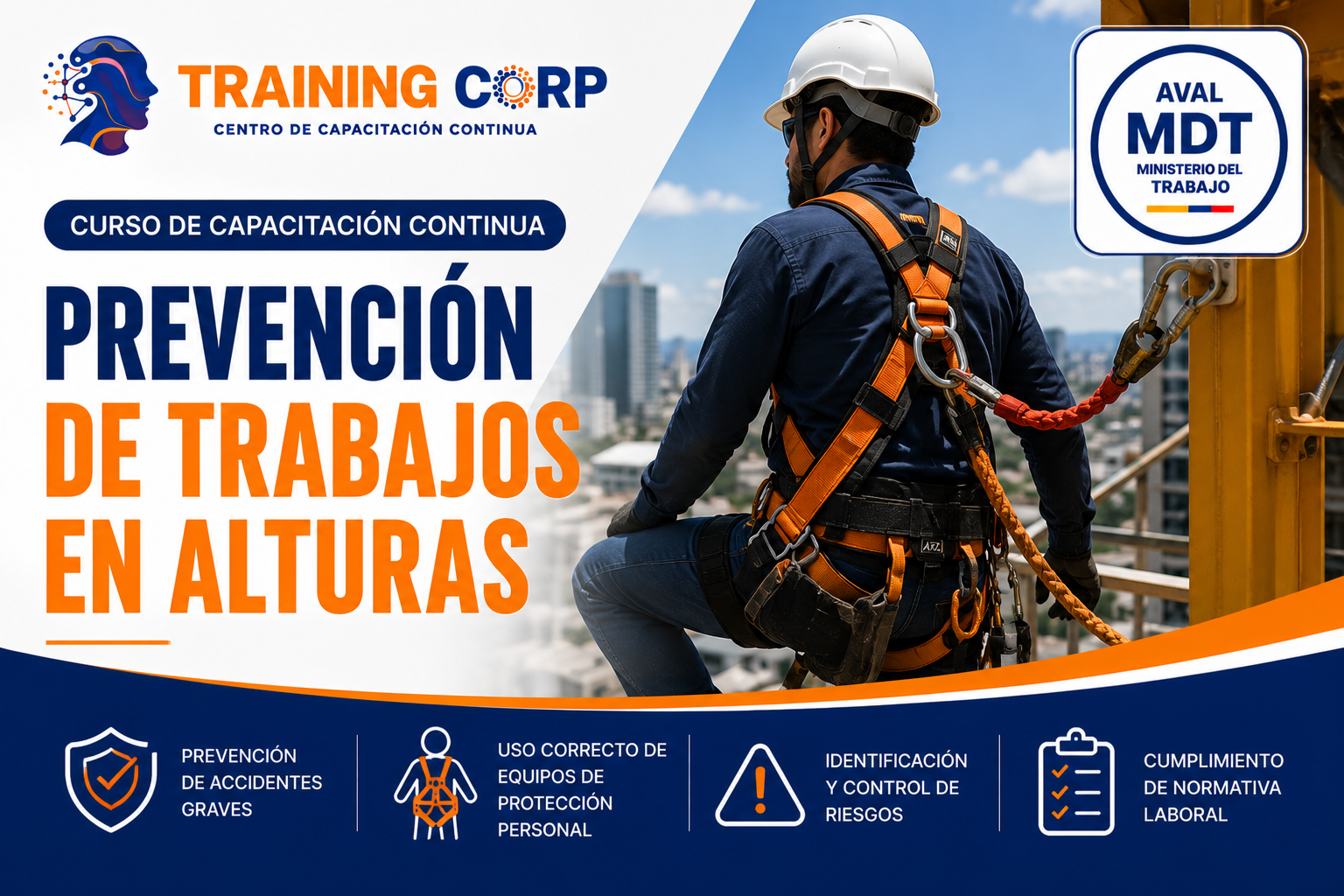 Prevención de Riesgos en Trabajos en Alturas