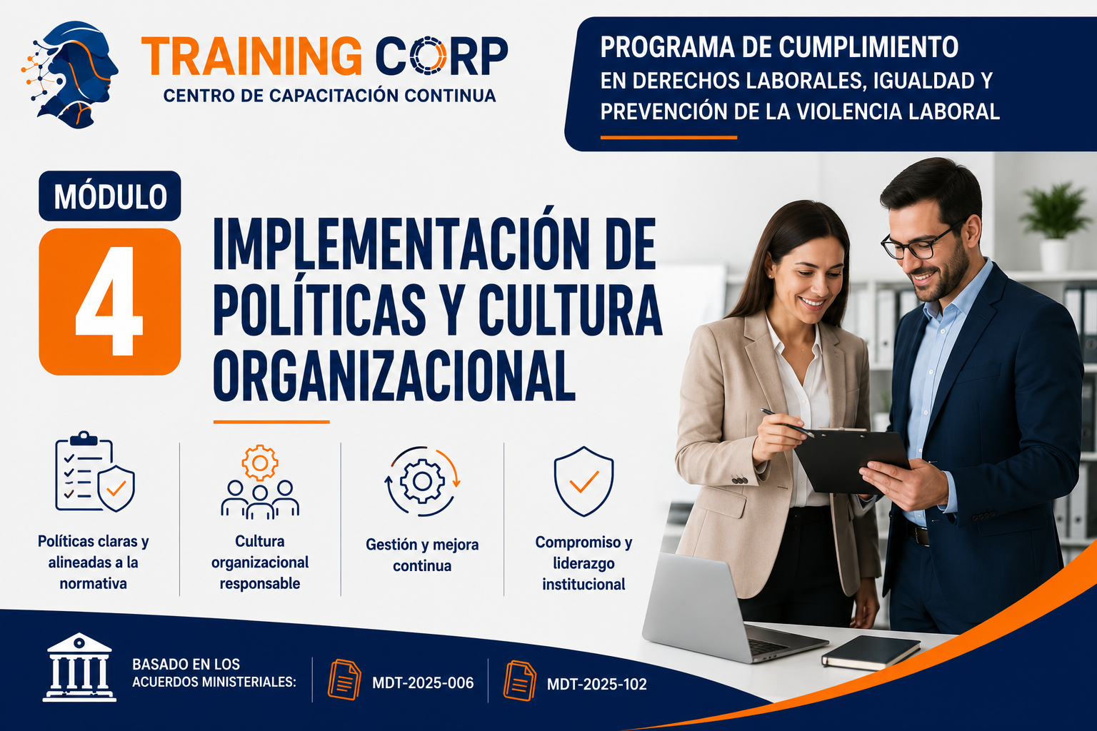 Implementación de Políticas y Cultura Organizacional